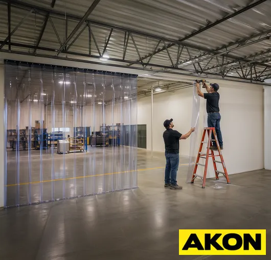 Small curtain wall diy install facility team