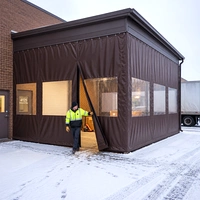 Insulated curtains weatherproof outdoor